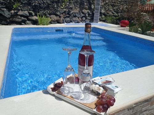 Suite con terraza del hotel La Raya 1866