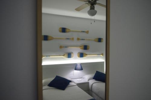 Habitación Doble con baño privado externo - 2 camas del hotel Magma Rooms