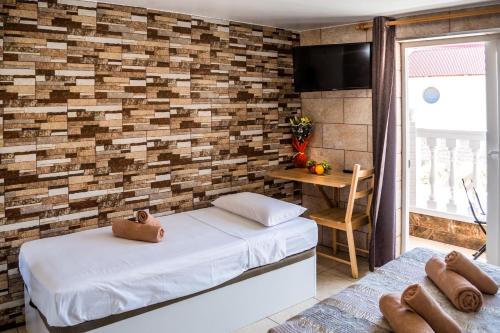 Habitación Doble con balcón del hotel Poseidón. Foto 4