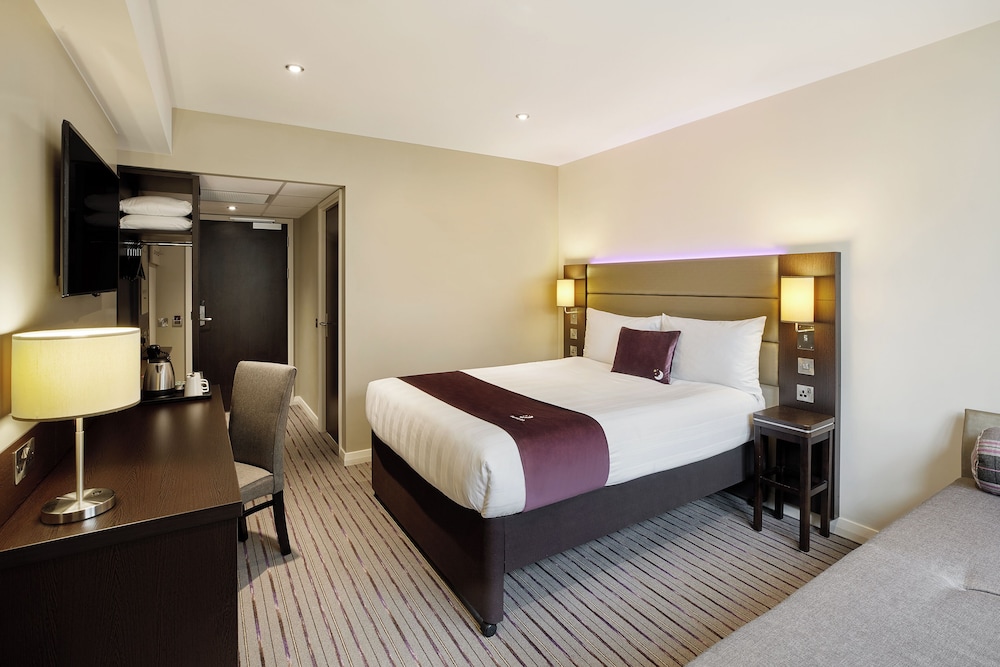 Habitación estándar doble del hotel Premier Inn London Woolwich Royal Arsenal
