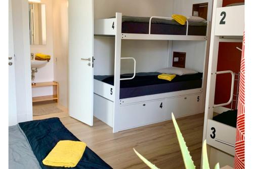 Habitación compartida Cama Litera Vista ciudad Baño compartido Solo para mujeres del hotel Gran Canaria
