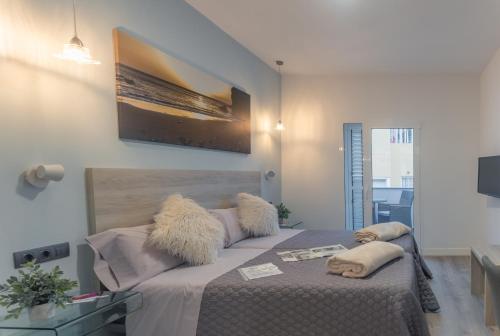 Habitación Doble con balcón del hotel La Palmera Hotel Boutique. Foto 7