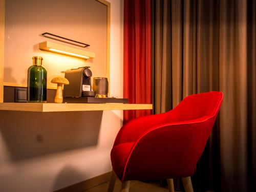 Habitación Doble Deluxe del hotel IntercityHotel Geneva. Foto 1