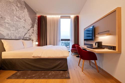 Habitación Doble del hotel IntercityHotel Geneva. Foto 2
