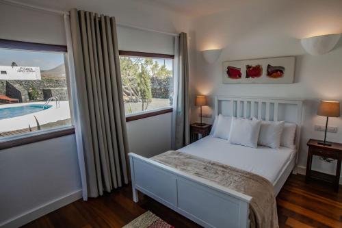 Habitación Doble con terraza del hotel Los Lirios Hotel Rural