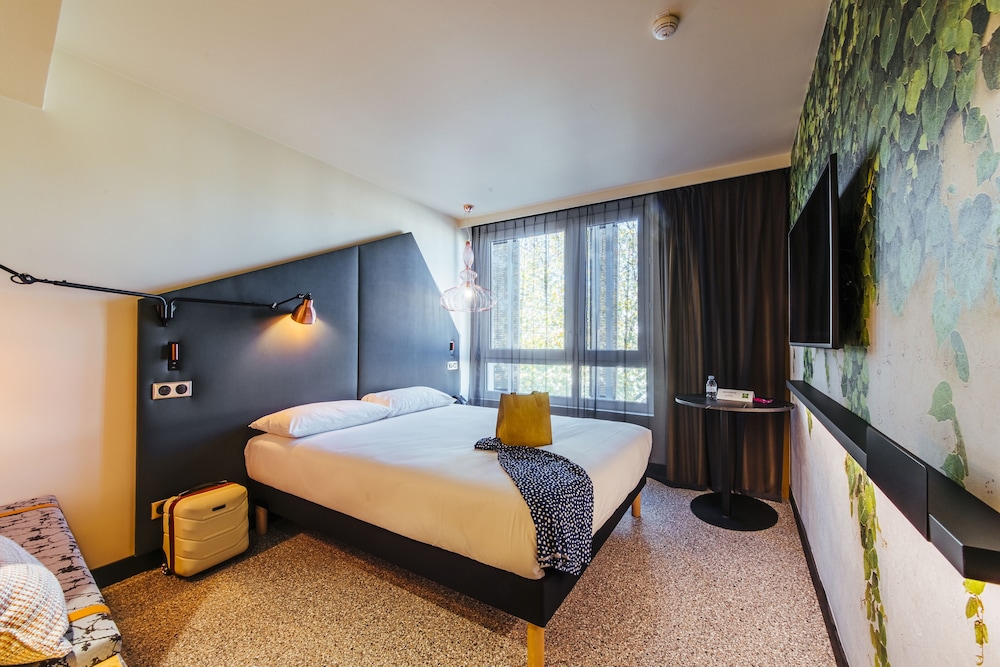 Habitación Estándar con 1 cama doble del hotel ibis Styles Rouen Centre Rive Gauche. Foto 2
