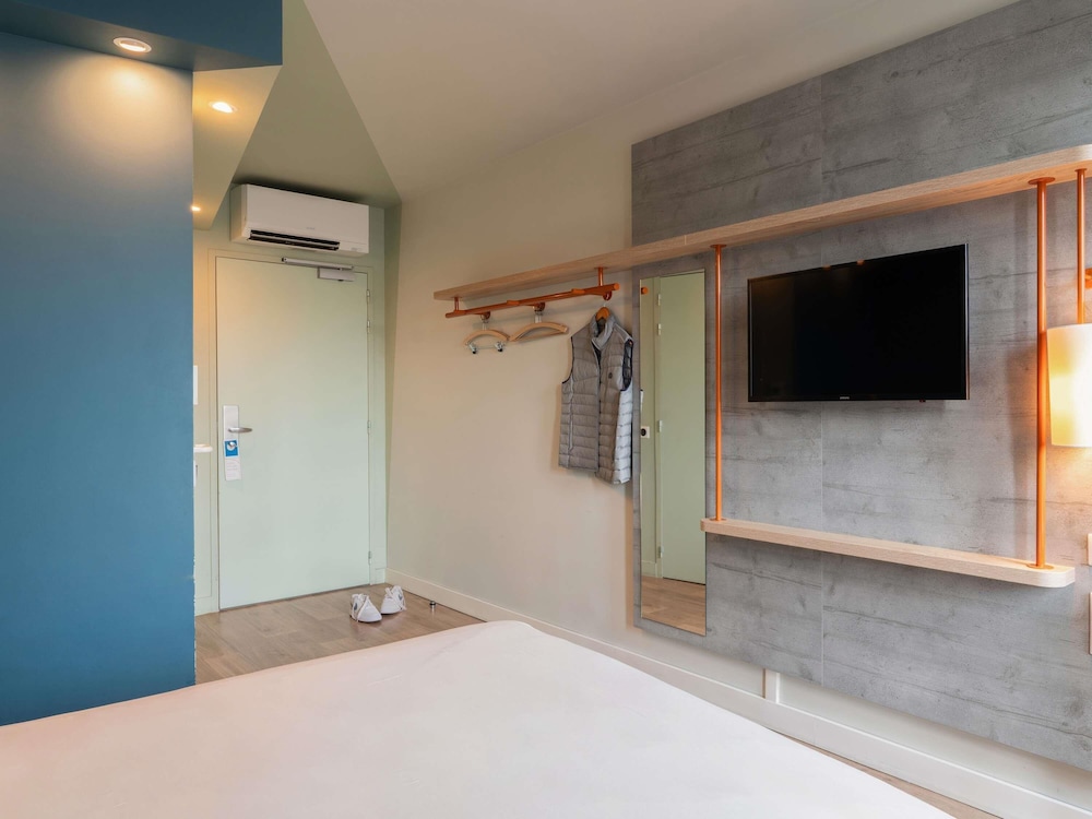 Habitación Estándar con 1 cama doble del hotel ibis budget Rouen Centre Rive Gauche. Foto 4