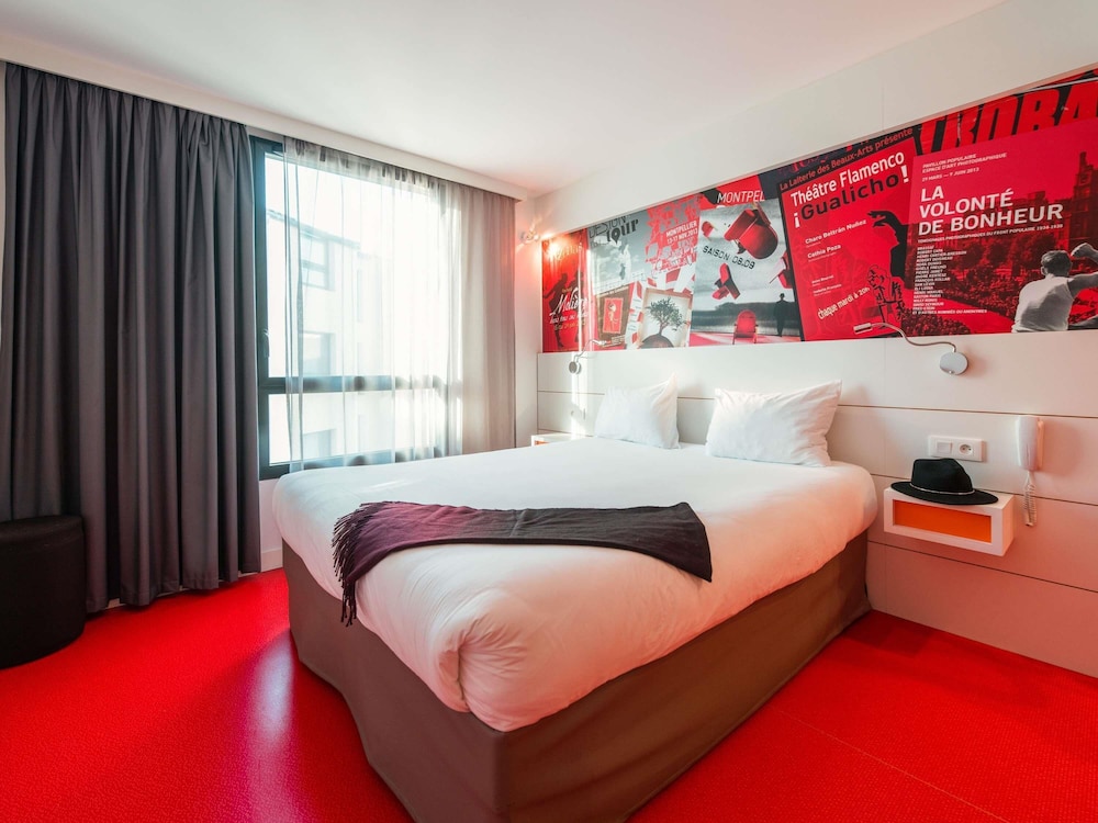Habitacion Standard con 1 cama doble del hotel ibis Styles Montpellier Centre Comedie. Foto 6