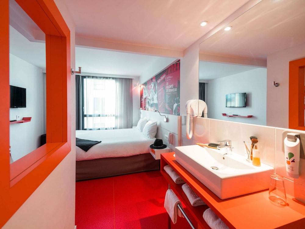 Habitacion Standard con 1 cama doble del hotel ibis Styles Montpellier Centre Comedie. Foto 7