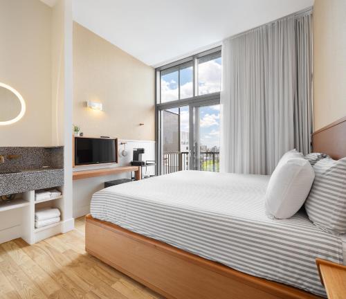 Habitación con cama extragrande Sky del hotel Untitled at 3 Freeman Alley. Foto 2