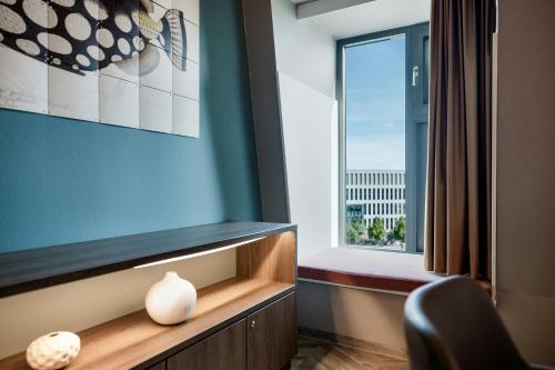 Habitación Familiar con vistas del hotel Kiel-Schwedenkai. Foto 6