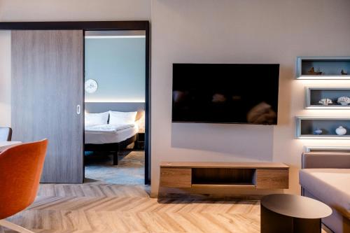 Habitación Familiar con vistas del hotel Kiel-Schwedenkai. Foto 7