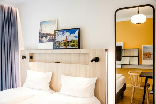 Estudio con Dos Camas del hotel Kiel-Schwedenkai