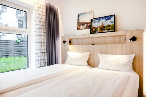 Estudio con Dos Camas del hotel Kiel-Schwedenkai. Foto 3