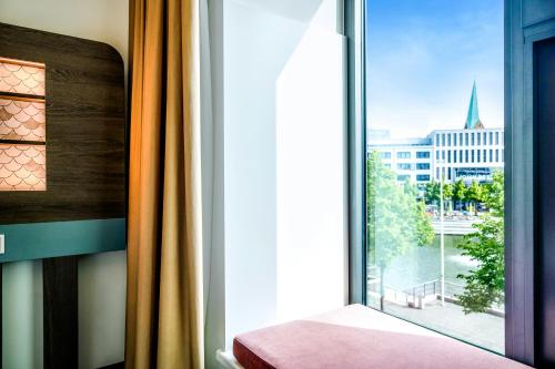 Habitación Doble con vistas del hotel Kiel-Schwedenkai