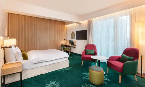 Habitación Individual Clásica del hotel Mövenpick Stuttgart Messe and Congress. Foto 6
