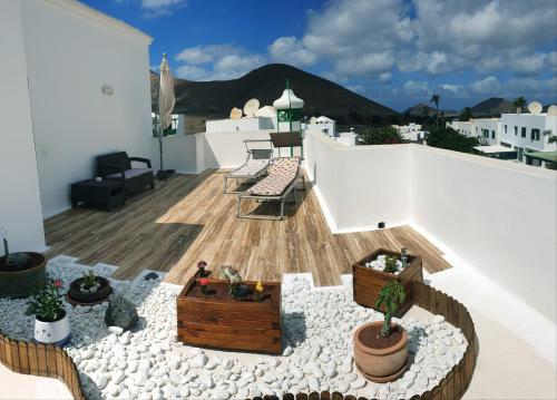 Suite Junior con terraza del hotel Timanfaya Casa Rural