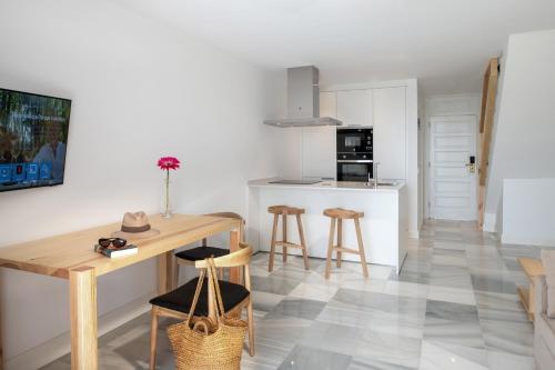 Apartamento Superior de 1 dormitorio con vistas al mar del hotel Parque Santiago IV
