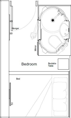 Habitación Doble Estándar - Sin ventana del hotel easyHotel Victoria
