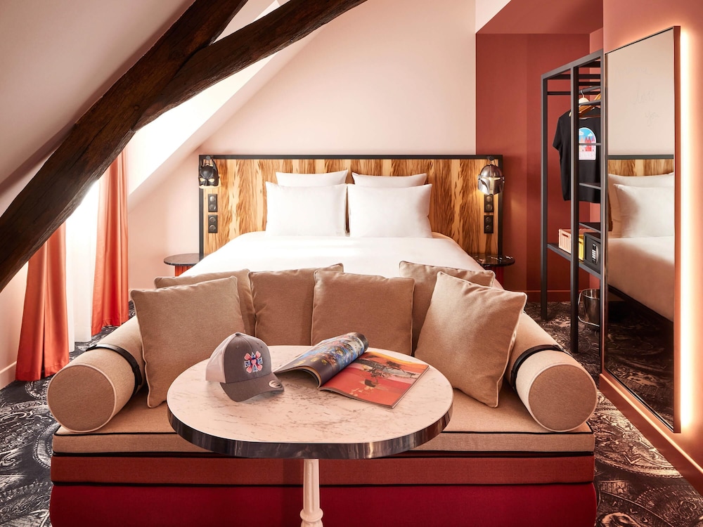 Doble Medium Mama Accesible del hotel Mama Shelter Rennes. Foto 4