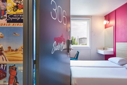 Habitación Side - Car para un máximo de 2 personas. Básicos #ontheroad del hotel hotelF1 Roissy CDG. Foto 15