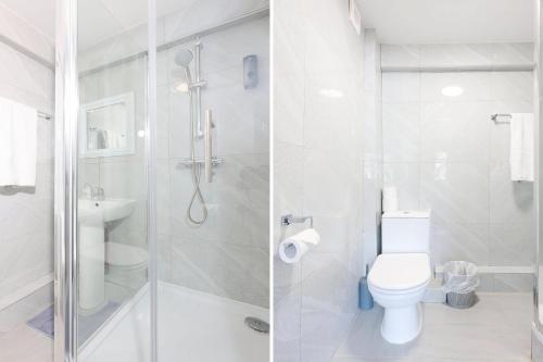 Habitación Estándar con baño compartido - 2 camas del hotel OYO Honeycroft Lodge. Foto 5