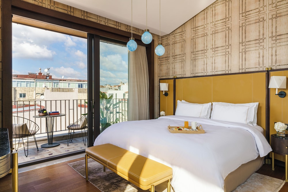 Habitación Deluxe con vistas a la torre de Gálata del hotel The Galata Istanbul - MGallery. Foto 3