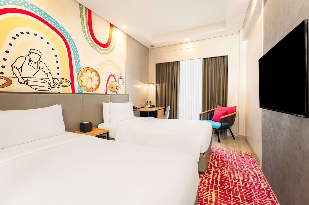 Habitación estándar con dos camas individuales del hotel Mercure Mactan Cebu