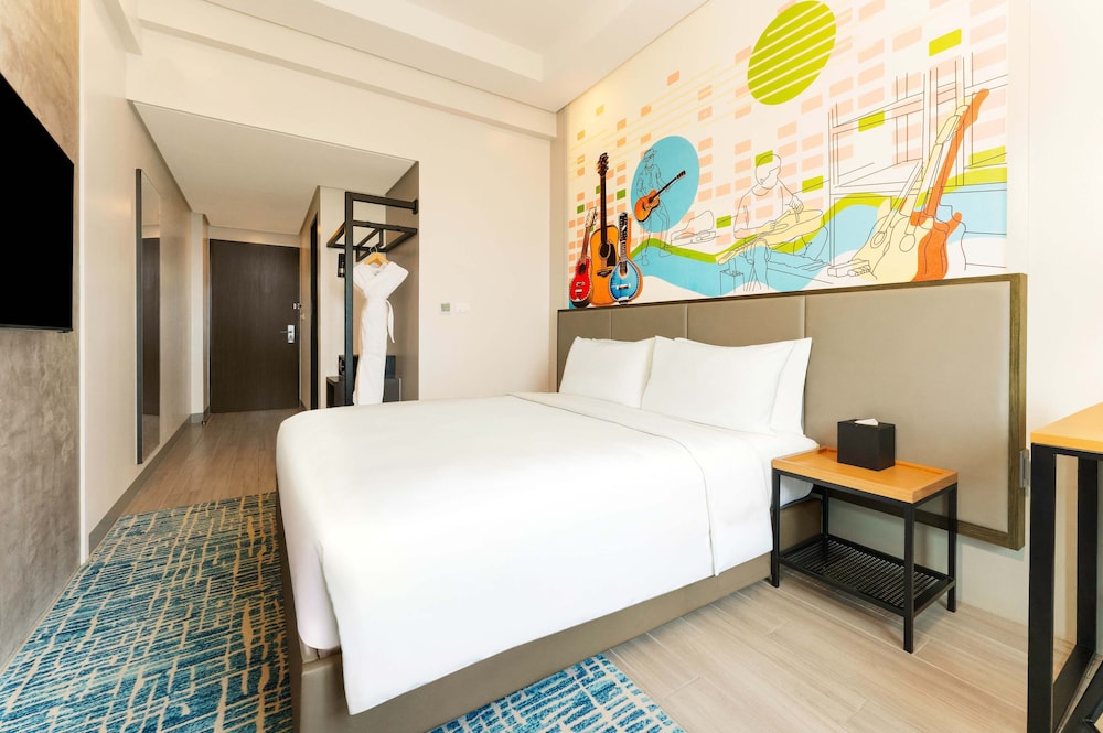 Habitación Clásica, Vistas al Océano - 1 cama doble del hotel Mercure Mactan Cebu. Foto 3