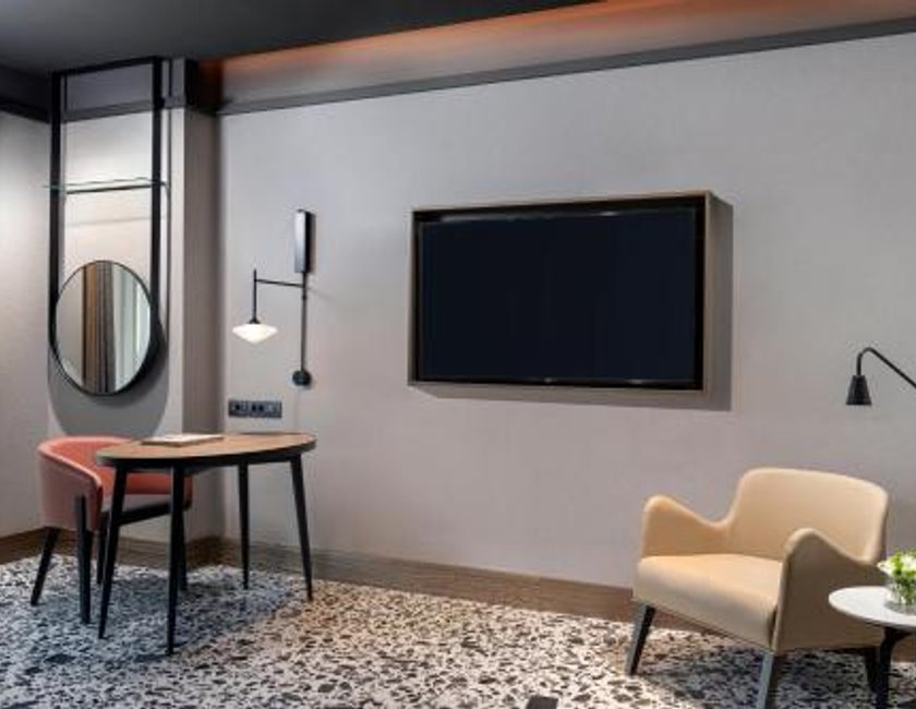 Apartamento Estudio Executive del hotel Mövenpick Hotel Istanbul Marmara Sea. Foto 3