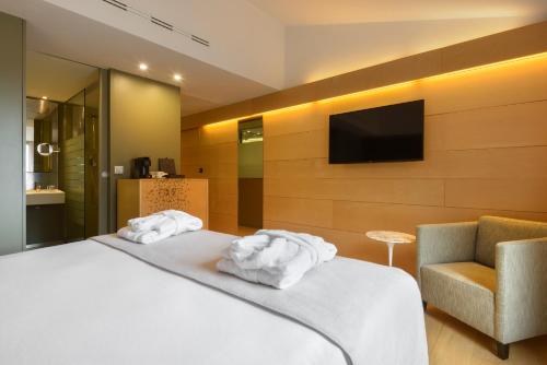 Habitación Doble - Paquete spa - 1 o 2 camas del hotel Continental Balneario de Panticosa. Foto 6
