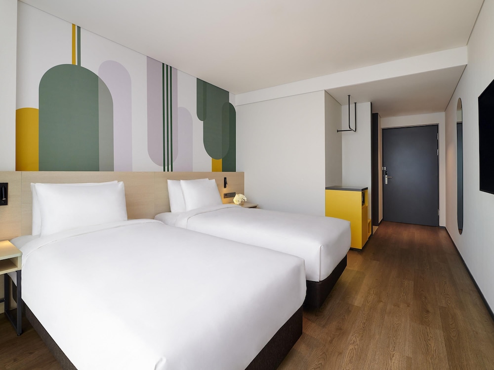 Habitación superior con 2 camas individuales del hotel ibis Styles Ambassador Incheon Airport T2