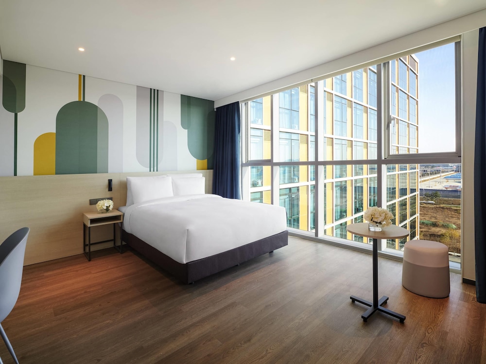 Habitación superior con 2 camas individuales del hotel ibis Styles Ambassador Incheon Airport T2. Foto 1