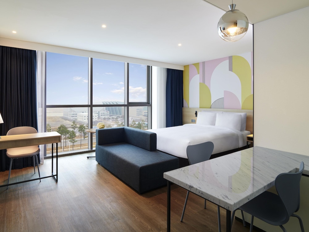 Suite superior con 1 cama doble del hotel ibis Styles Ambassador Incheon Airport T2