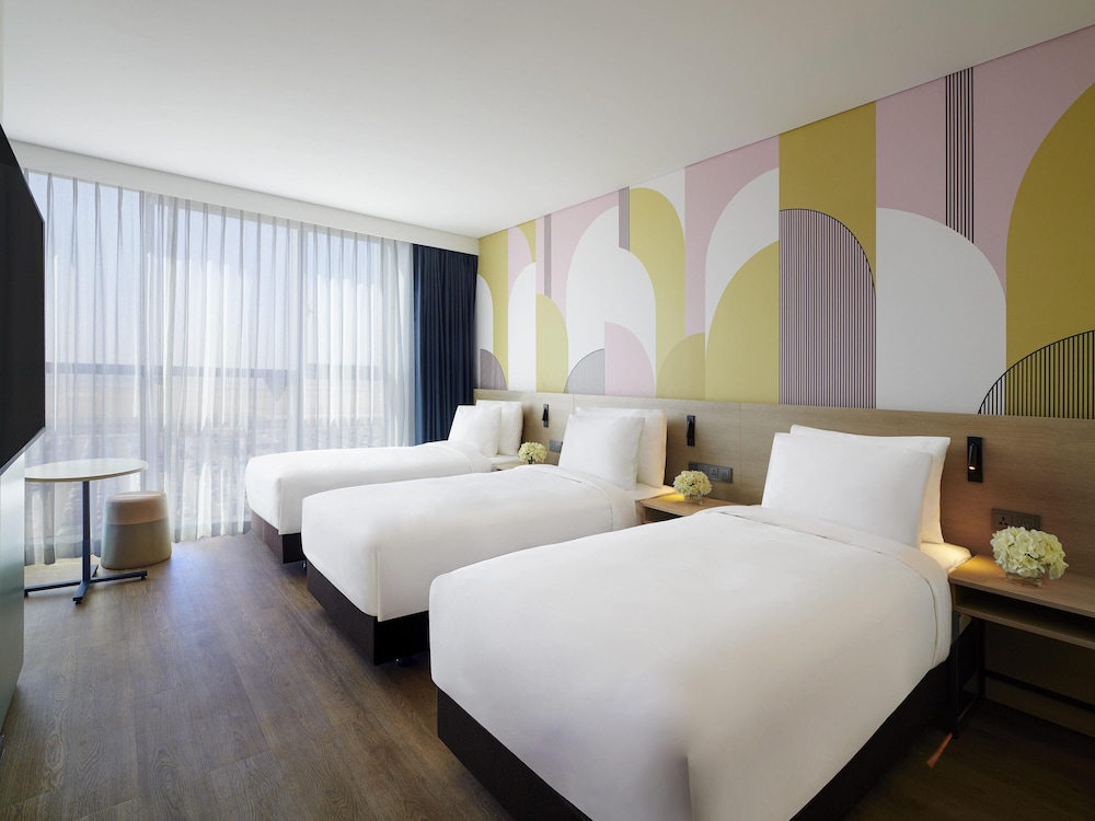 Suite Superior con 3 camas individuales del hotel ibis Styles Ambassador Incheon Airport T2