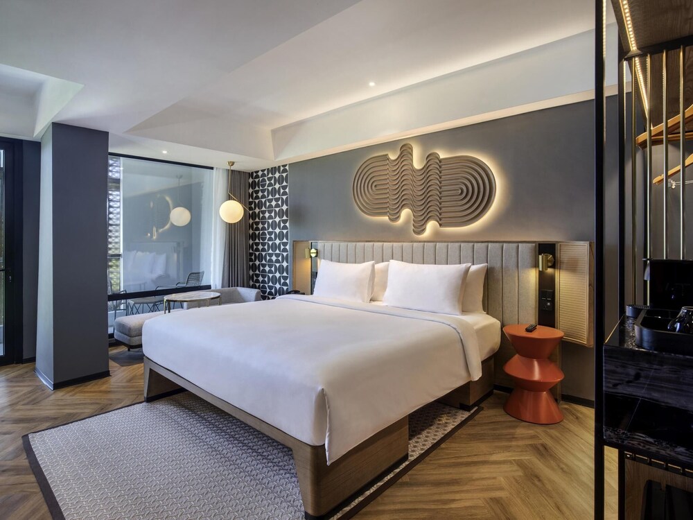 Suite Confort, 1 cama de matrimonio grande, vistas al mar (TRIBE) del hotel Tribe Bali Kuta Beach