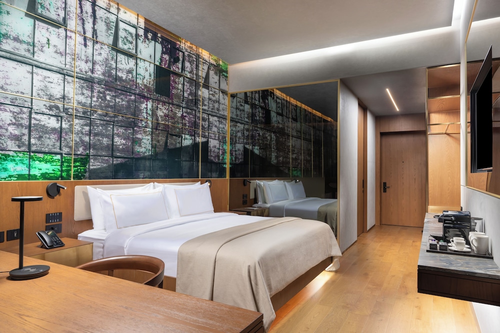 Habitación doble Vista Parcial Mar 1 Cama king Premium del hotel Rixos Tersane Istanbul