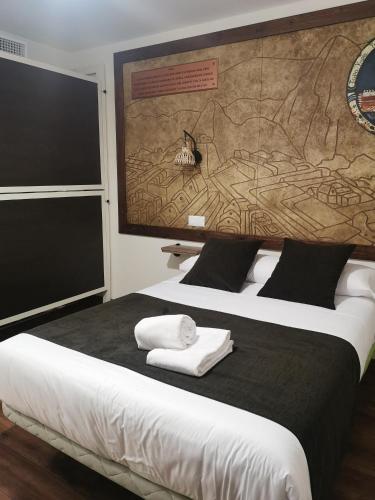 Habitación cuádruple del hotel El Indio Chocolatería Boutique