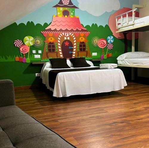 Habitación cuádruple del hotel El Indio Chocolatería Boutique. Foto 3