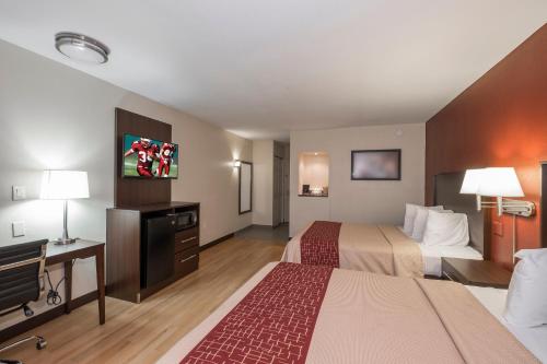 Habitación Superior con 2 camas grandes - No fumadores del hotel Red Roof Inn PLUS+ Poughkeepsie. Foto 3