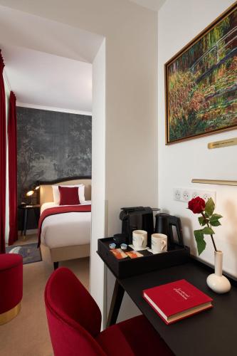 Habitación Doble con terraza del hotel Villa Romantic & SPA. Foto 5