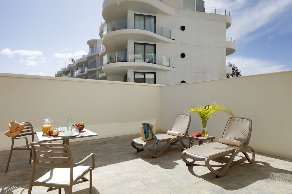 Apartamento, 1 habitación, terraza del hotel Marinell Palm-Mar. Foto 5