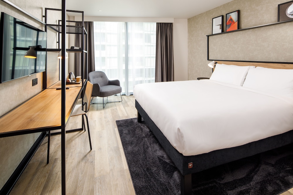 Habitación Estándar con cama doble del hotel ibis London Sutton Point