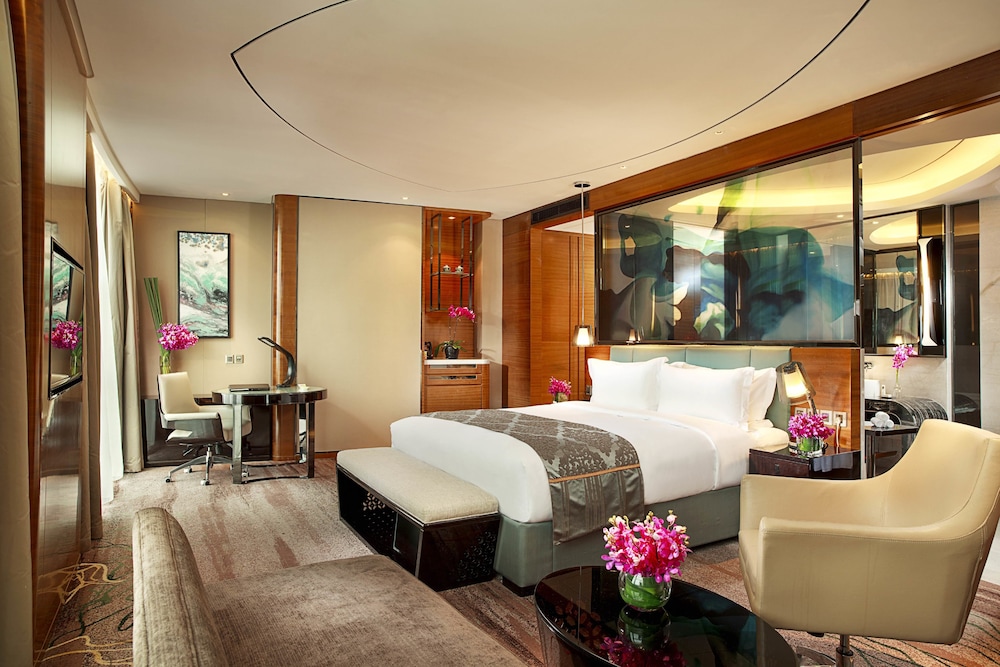 Suite Club Sofitel, 1 Cama Queen Size, Vistas a la Ciudad del hotel Sofitel Nanjing Galaxy Suning. Foto 1