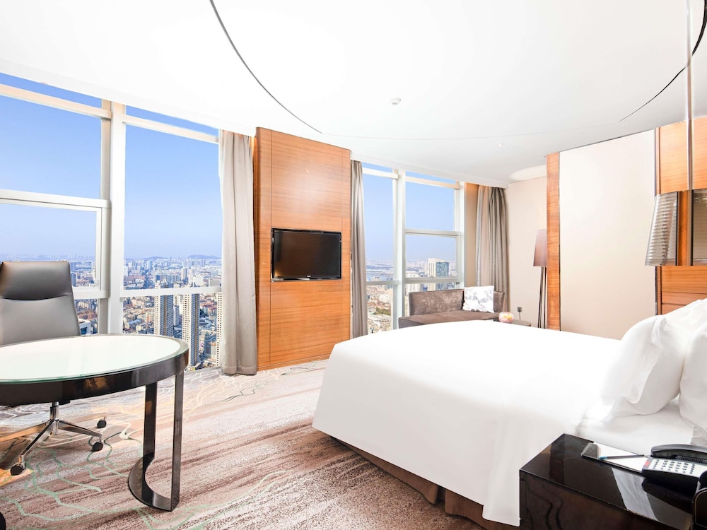 Habitación superior, 2 camas individuales, vistas a la ciudad del hotel Sofitel Nanjing Galaxy Suning