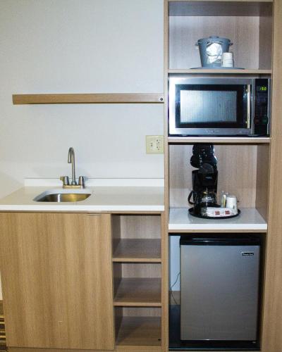 Suite 1 Cama queen Vista ciudad Accesible Estudio del hotel Microtel Inn & Suites by Wyndham - Penn Yan. Foto 1