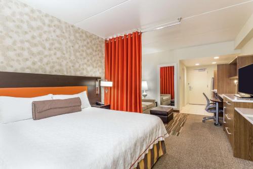 Suite Estudio con cama King - No fumadores del hotel Home2 Suites By Hilton Albany Wolf Rd. Foto 6