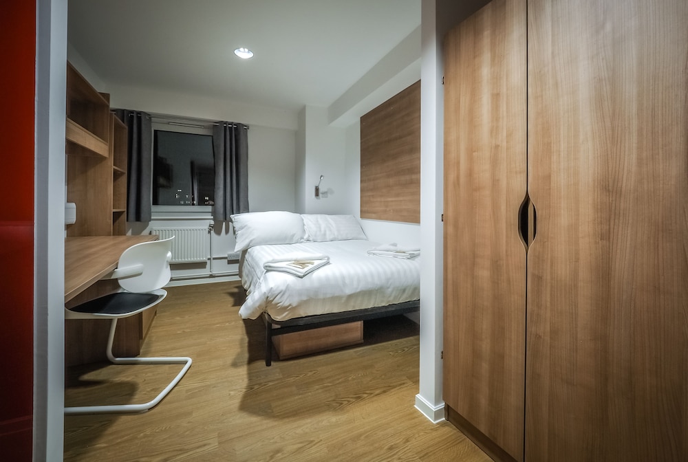Habitación estándar doble, 1 cama doble, baño compartido del hotel Lse High Holborn - Campus Accommodation. Foto 1