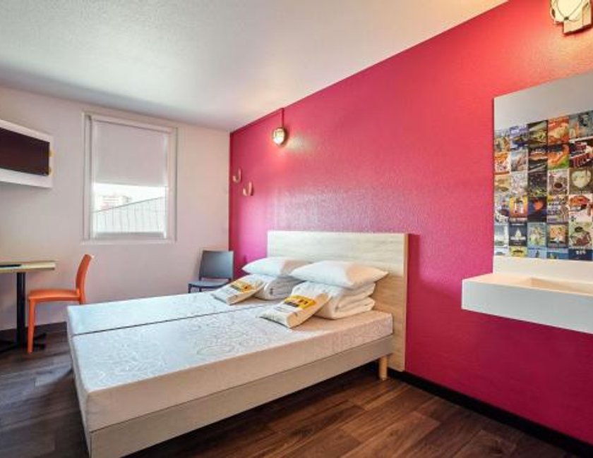 Habitación Tandem con baño compartido del hotel Hotelf1 Toulon Est La Valette. Foto 4