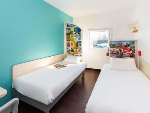 Habitación Side - Car para un máximo de 2 viajeros - #ontheroad basics del hotel Hotelf1 Annemasse